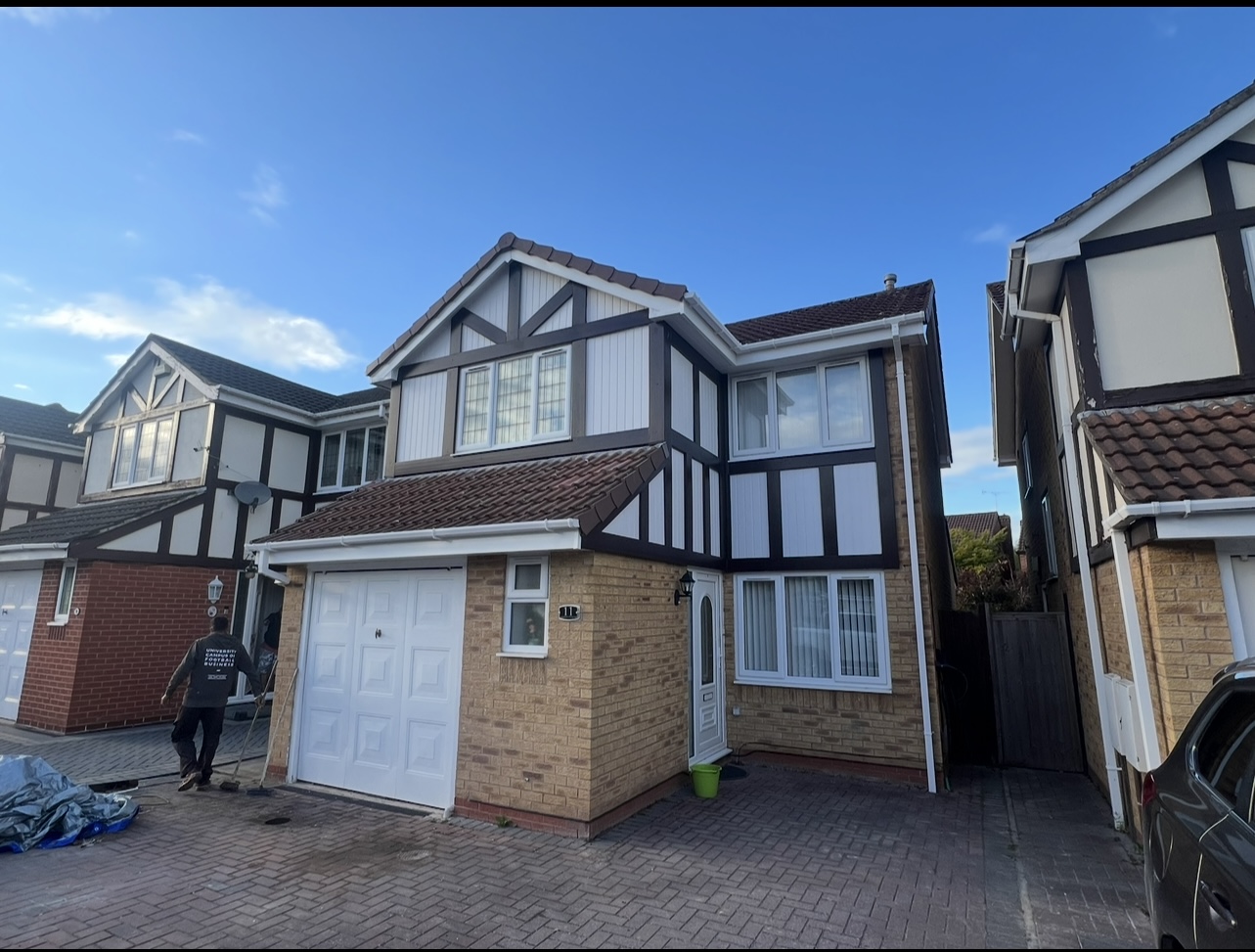 Roofline and guttering — First Choice Roofing project